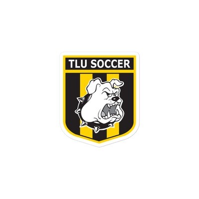 TLU Soccer Crest | Kiss-Cut Stickers