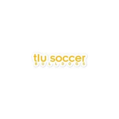 TLU Soccer Gold | Kiss-Cut Stickers