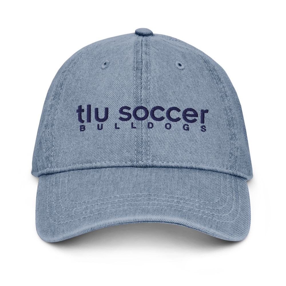 TLU Soccer Denim Hat