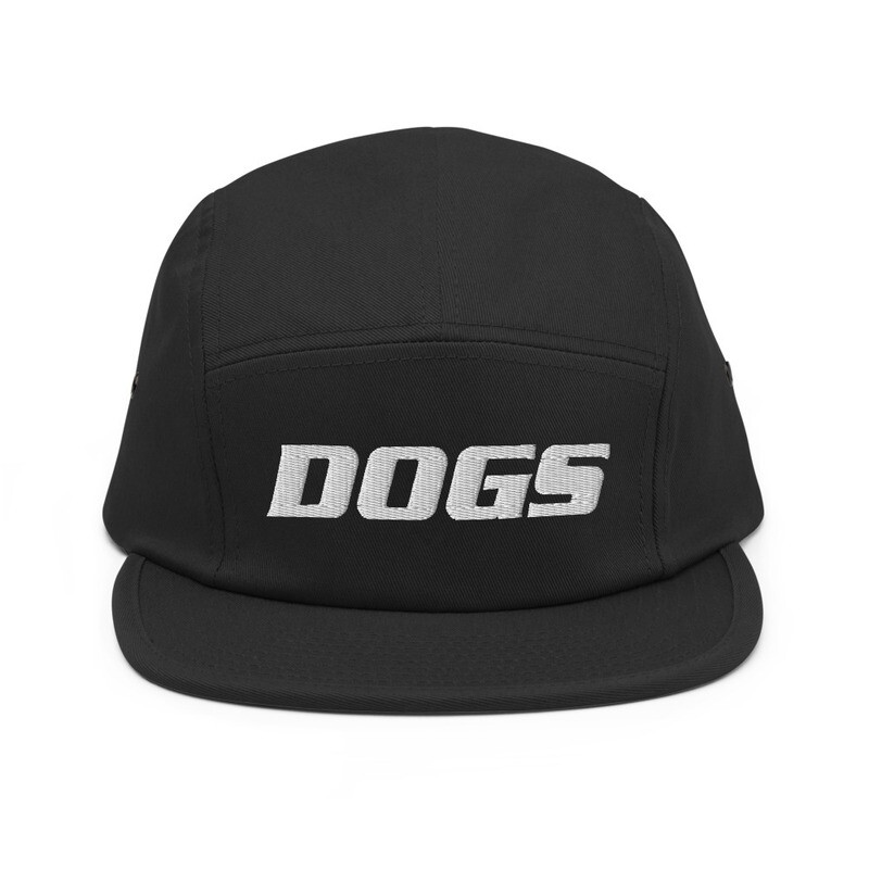 TLU Softball DOGS White Five Panel Cap