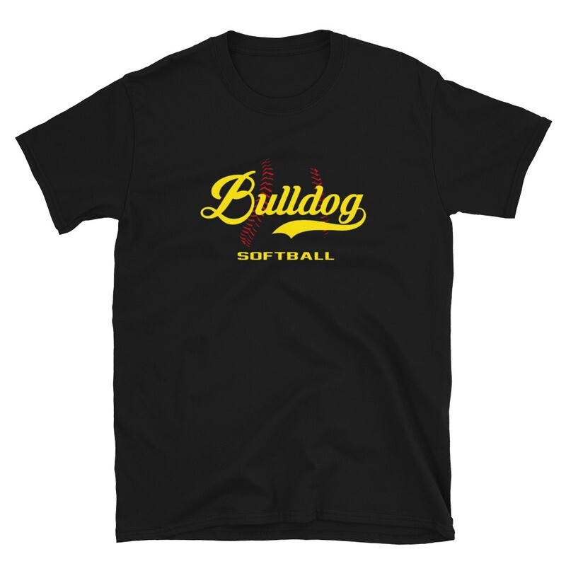 TLU Softball Red Seams Short-Sleeve Unisex T-Shirt
