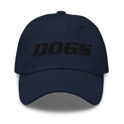 TLU Softball DOGS Black Dad hat