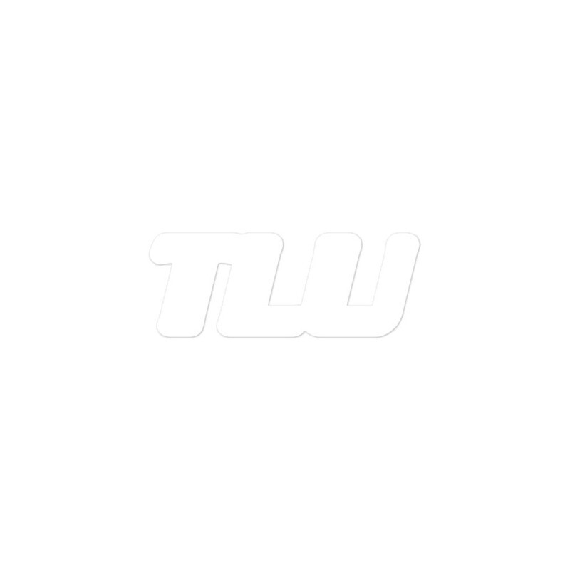 TLU Softball White Bubble-free stickers