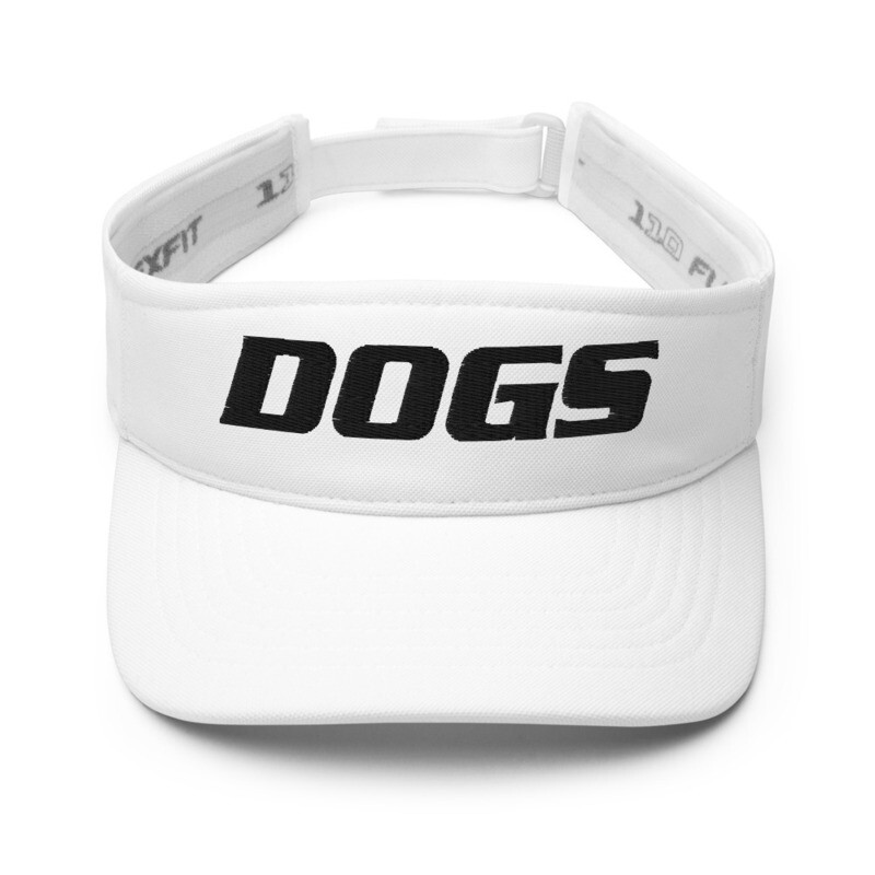 TLU Softball DOGS Black Visor