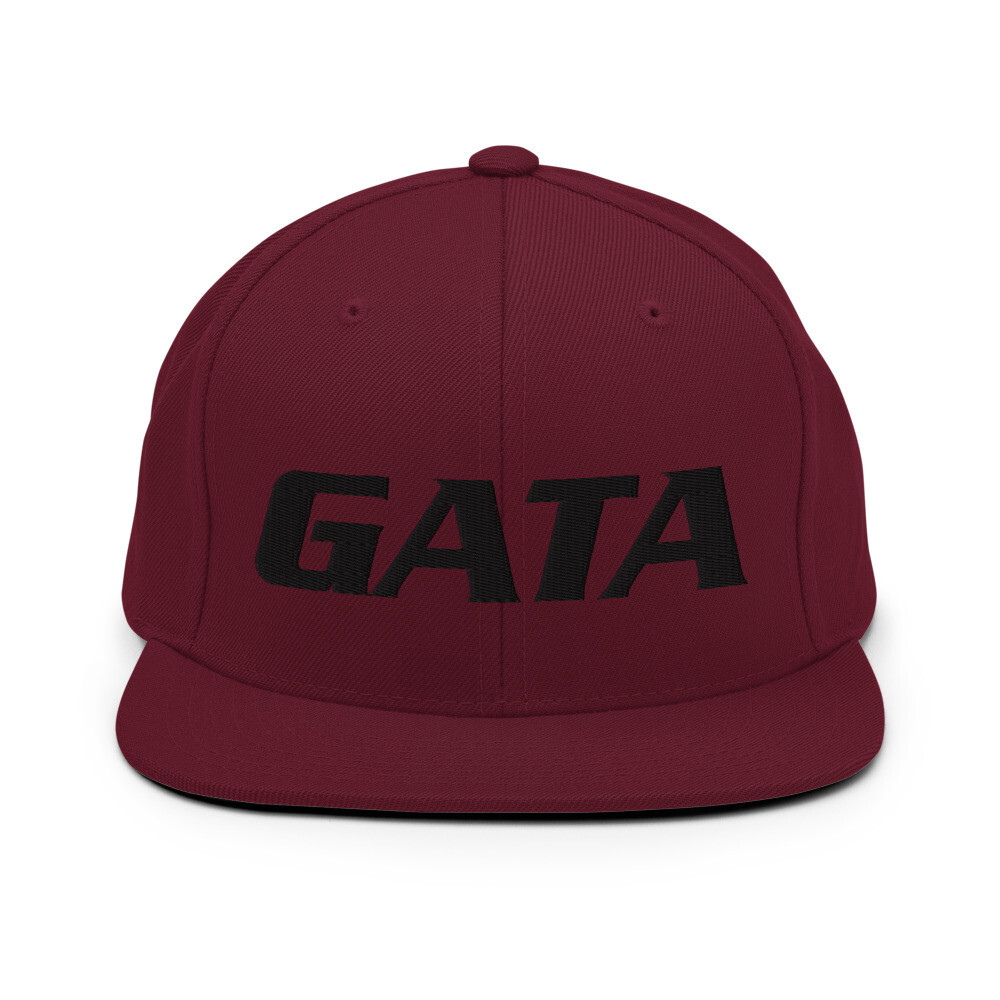 TLU Softball GATA Black Snapback Hat