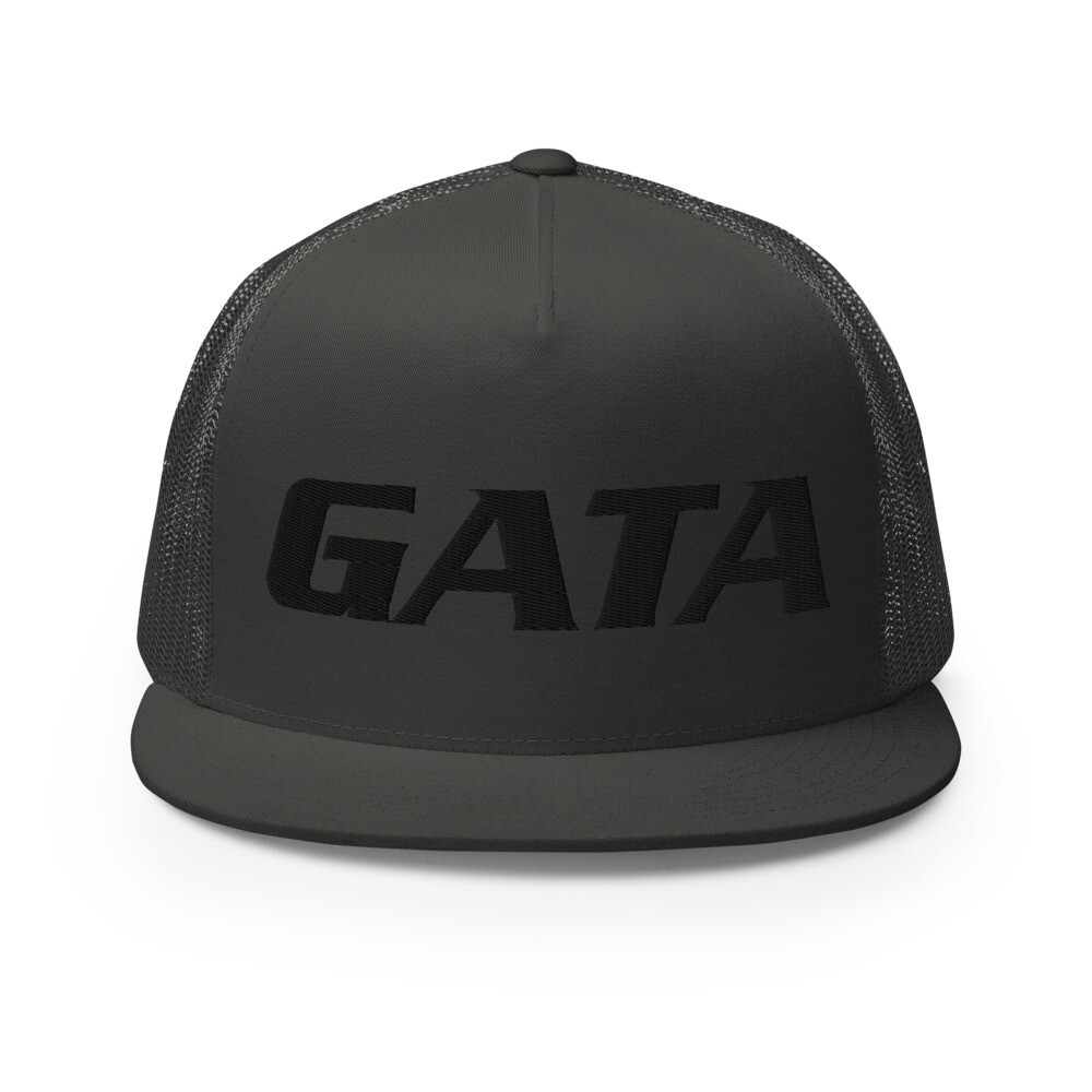 TLU Softball GATA Black Trucker Cap