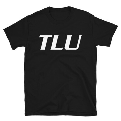 TLU Softball White Short-Sleeve Unisex T-Shirt