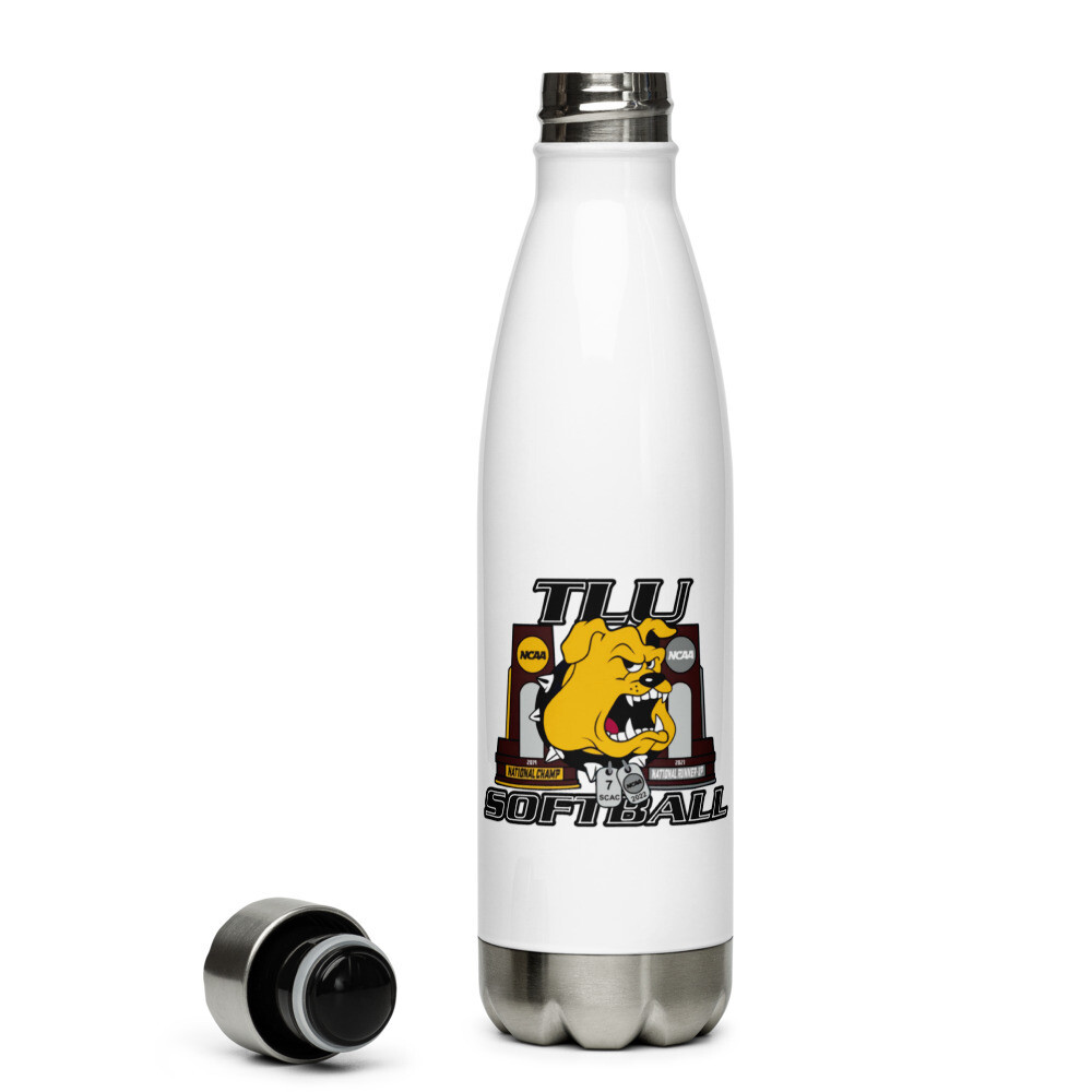 TLU Softball 2019 & 2021 Trophies Stainless Steel Water Bottle