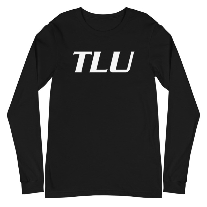TLU Softball White Unisex Long Sleeve Tee