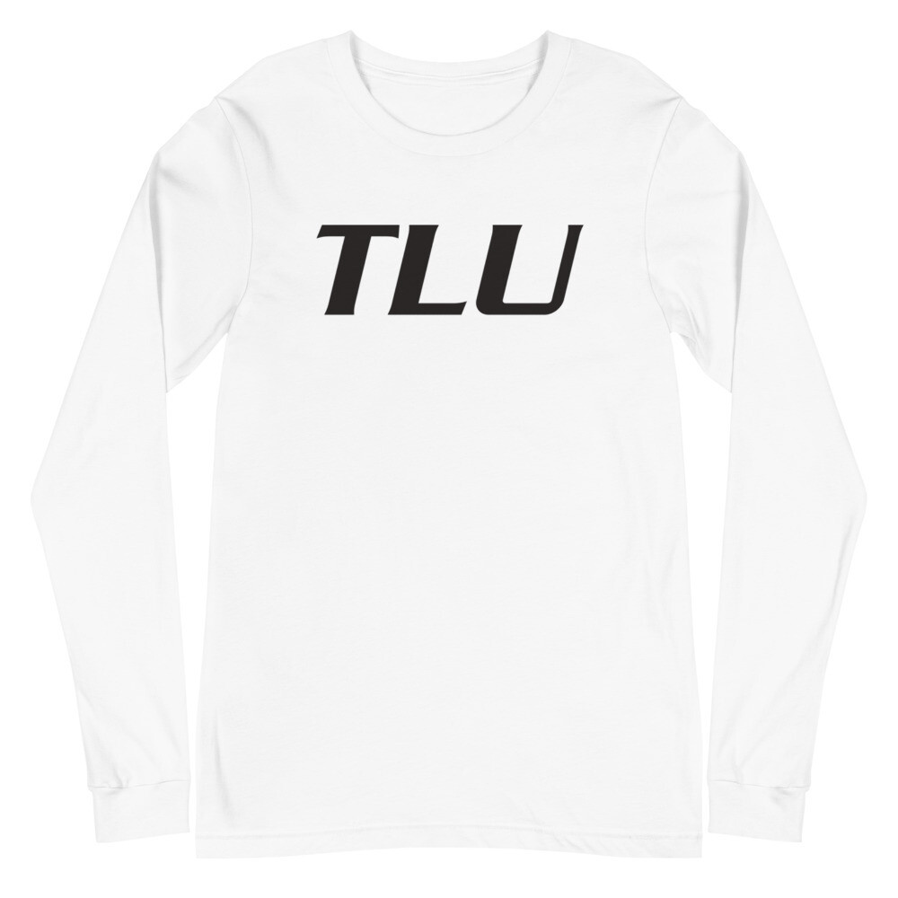 TLU Softball Black Unisex Long Sleeve Tee