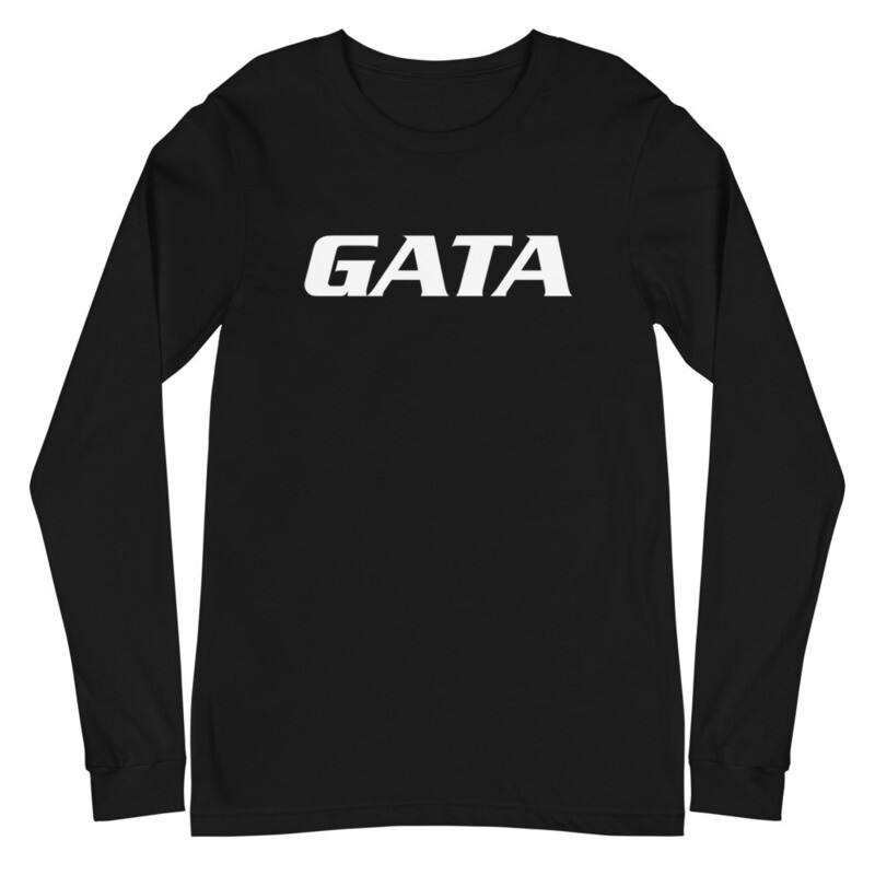 TLU Softball GATA White Unisex Long Sleeve Tee