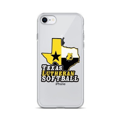 TLU Softball iPhone Case