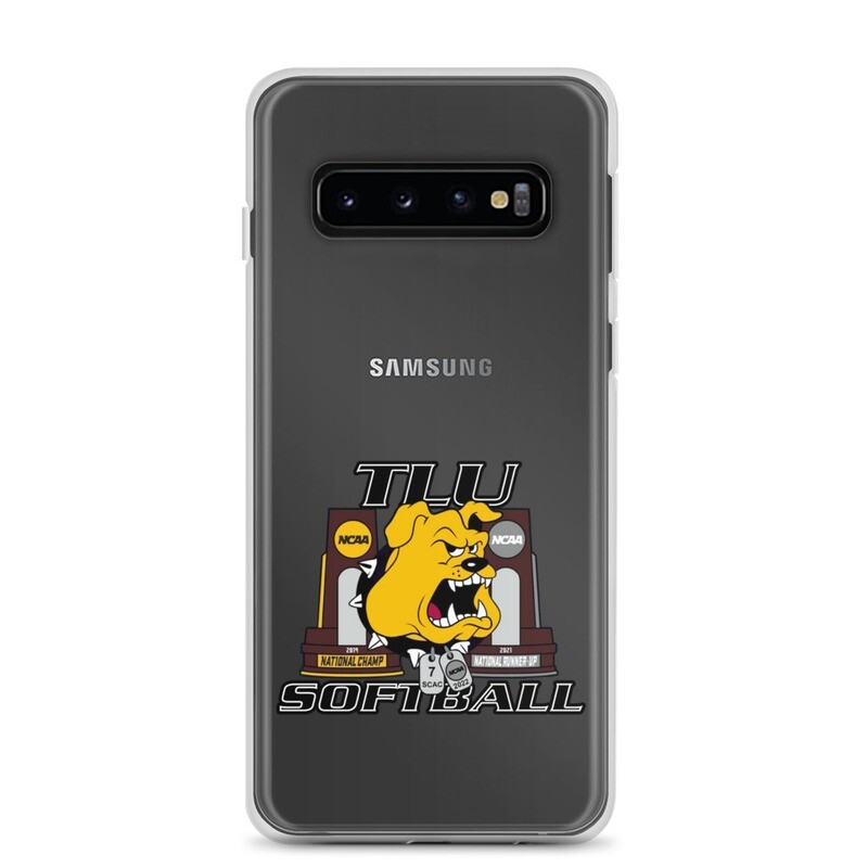 TLU Softball 2019 &amp; 2021 Trophies Samsung Case, Size: Samsung Galaxy S10