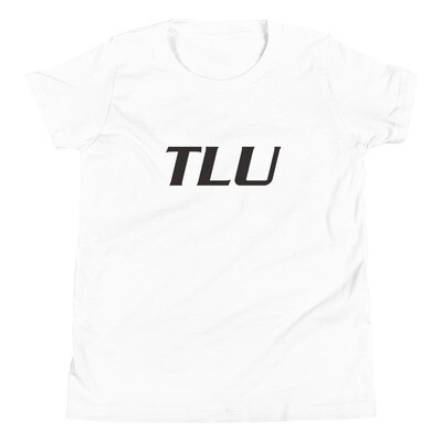 TLU Softball Black Youth Short Sleeve T-Shirt