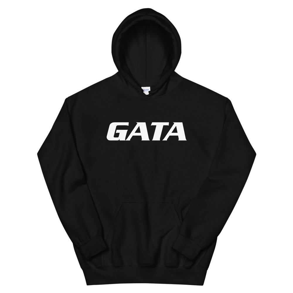 TLU Softball GATA White Hoodie, Color: Black, Size: S