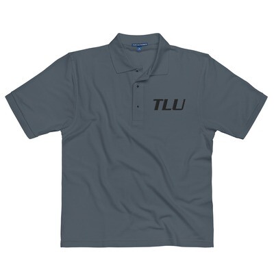 TLU Softball Black Premium Polo