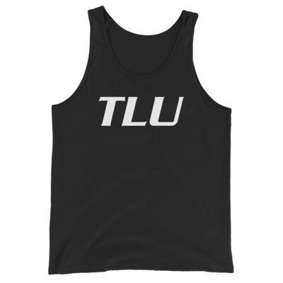 TLU Softball White Unisex Tank Top