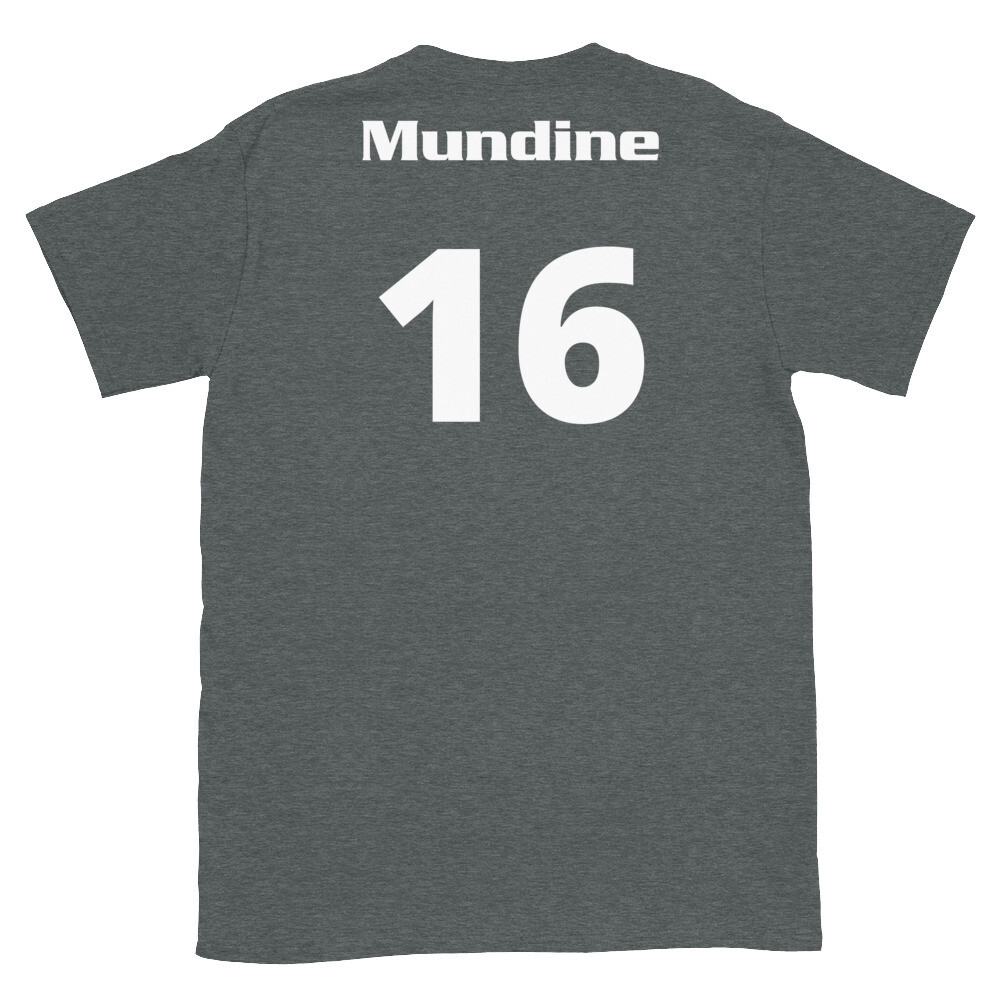 TLU Softball Number 16 Mundine Short-Sleeve Unisex T-Shirt