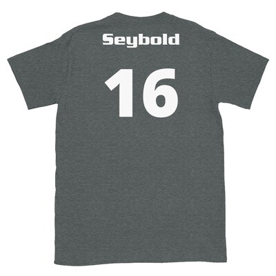 TLU Softball Number 16 Seybold Short-Sleeve Unisex T-Shirt
