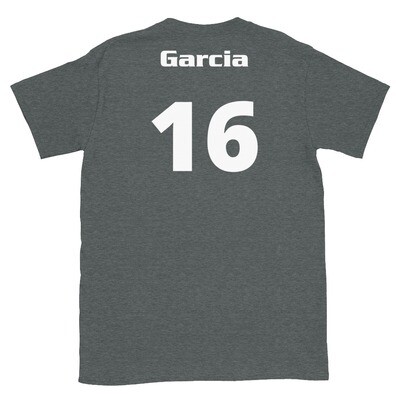 TLU Softball Number 16 Garcia Short-Sleeve Unisex T-Shirt