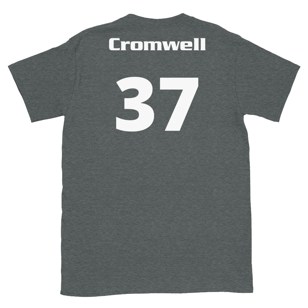 TLU Softball Number 37 Cromwell Short-Sleeve Unisex T-Shirt