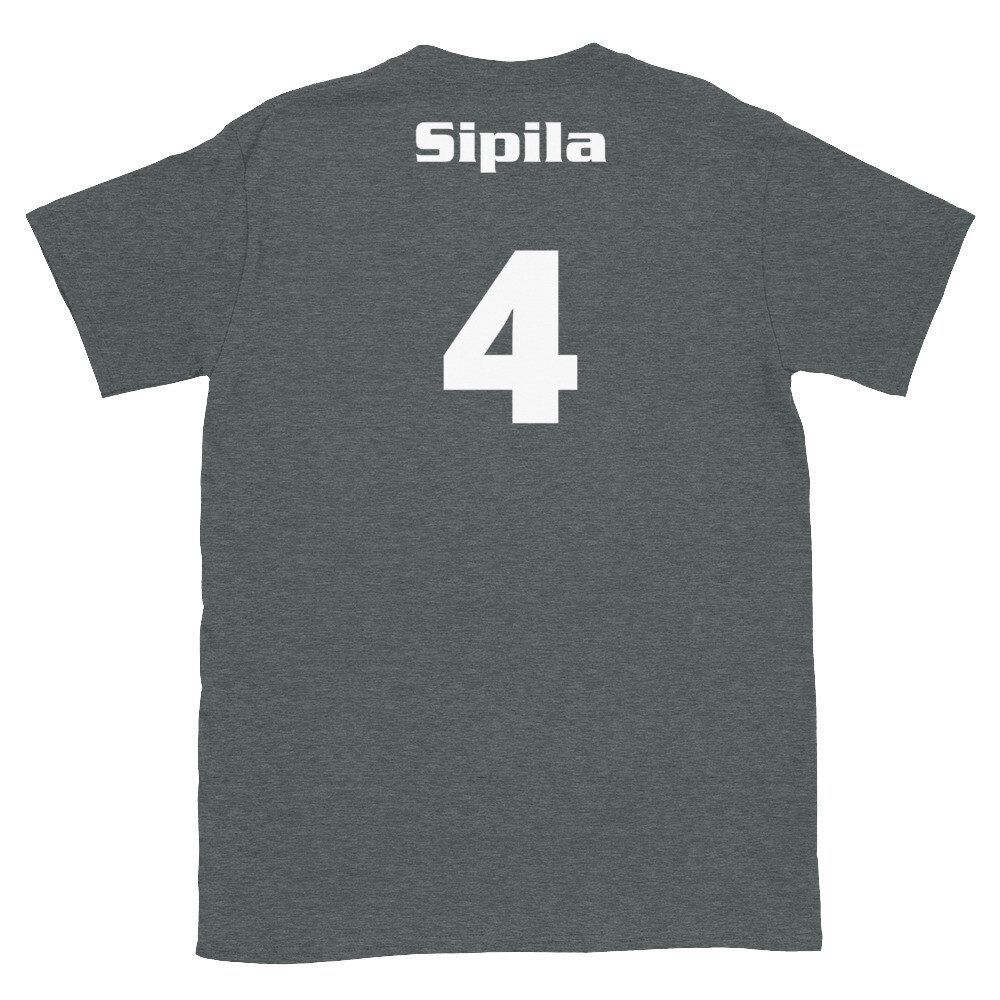 TLU Softball Number 4 Sipila Short-Sleeve Unisex T-Shirt