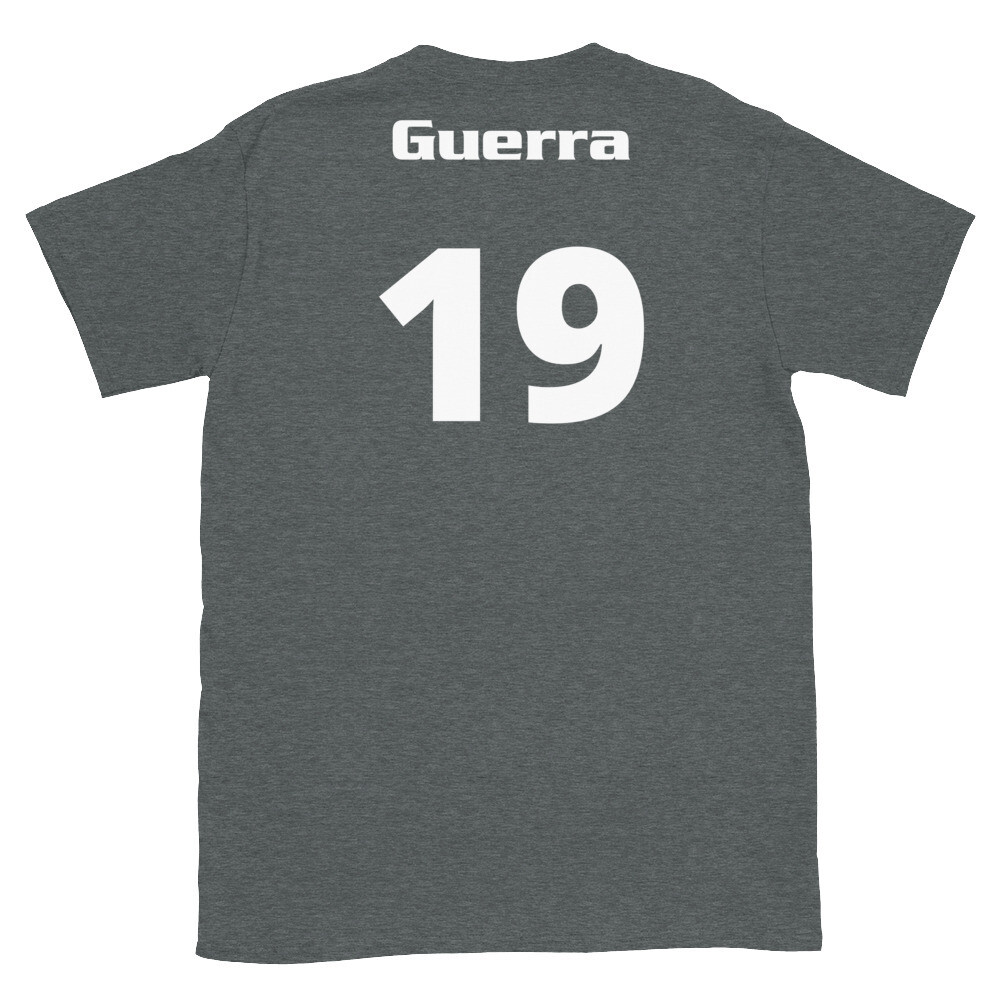 TLU Softball Number 19 Guerra Short-Sleeve Unisex T-Shirt