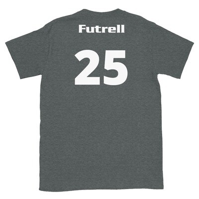 TLU Softball Number 25 Futrell Short-Sleeve Unisex T-Shirt