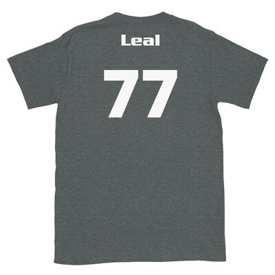 TLU Softball Number 77 Leal Short-Sleeve Unisex T-Shirt