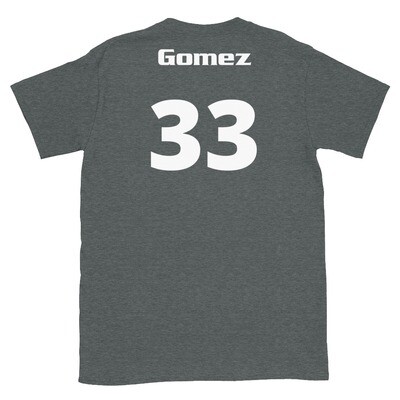 TLU Softball Number 33 Gomez Short-Sleeve Unisex T-Shirt