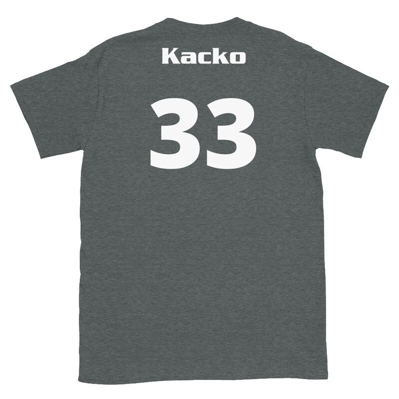 TLU Softball Number 33 Kacko Short-Sleeve Unisex T-Shirt