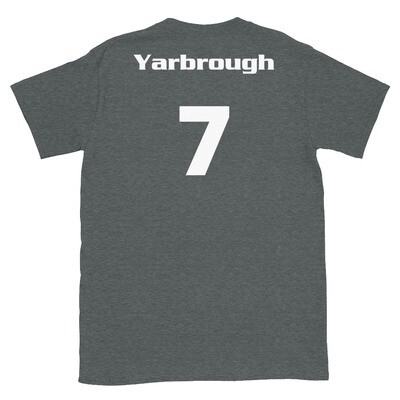 TLU Softball Number 7 Yarbrough Short-Sleeve Unisex T-Shirt