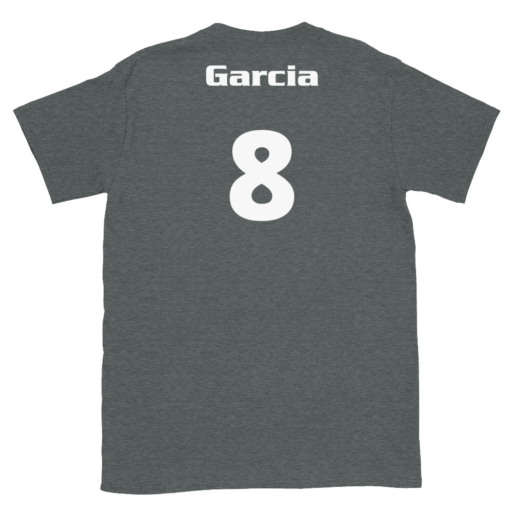 TLU Softball Number 8 Garcia Short-Sleeve Unisex T-Shirt