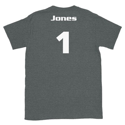 TLU Softball Number 1 Jones Short-Sleeve Unisex T-Shirt