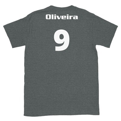 TLU Softball Number 9 Oliveira Short-Sleeve Unisex T-Shirt