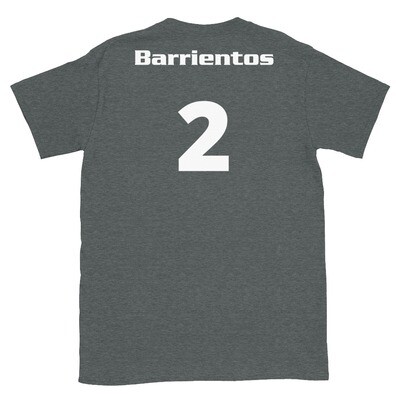TLU Softball Number 2 Barrientos Short-Sleeve Unisex T-Shirt