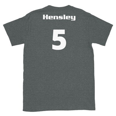 TLU Softball Number 5 Hensley Short-Sleeve Unisex T-Shirt