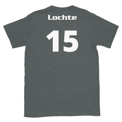 TLU Softball Number 15 Lochte Short-Sleeve Unisex T-Shirt