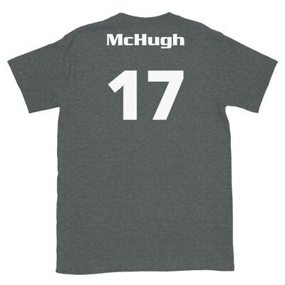 TLU Softball Number 17 McHugh Short-Sleeve Unisex T-Shirt