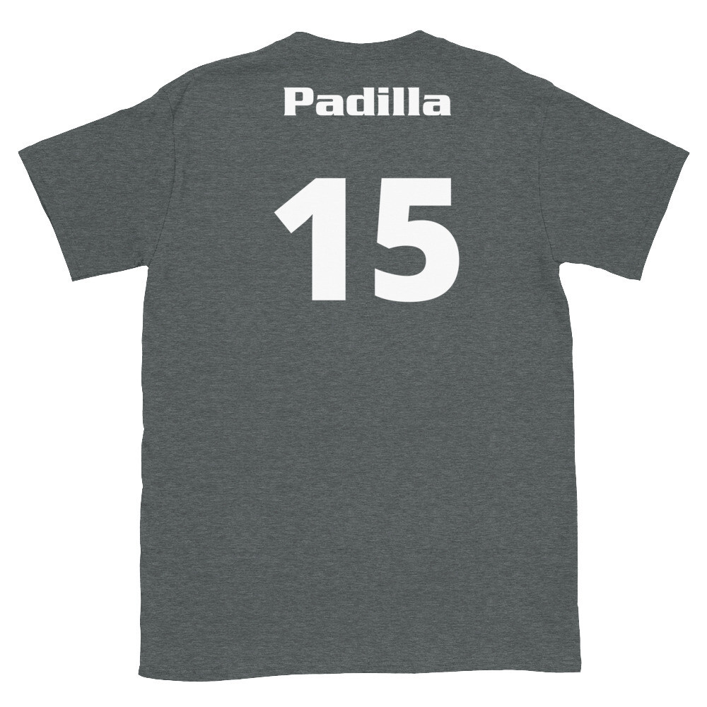 TLU Softball Number 15 Padilla Short-Sleeve Unisex T-Shirt
