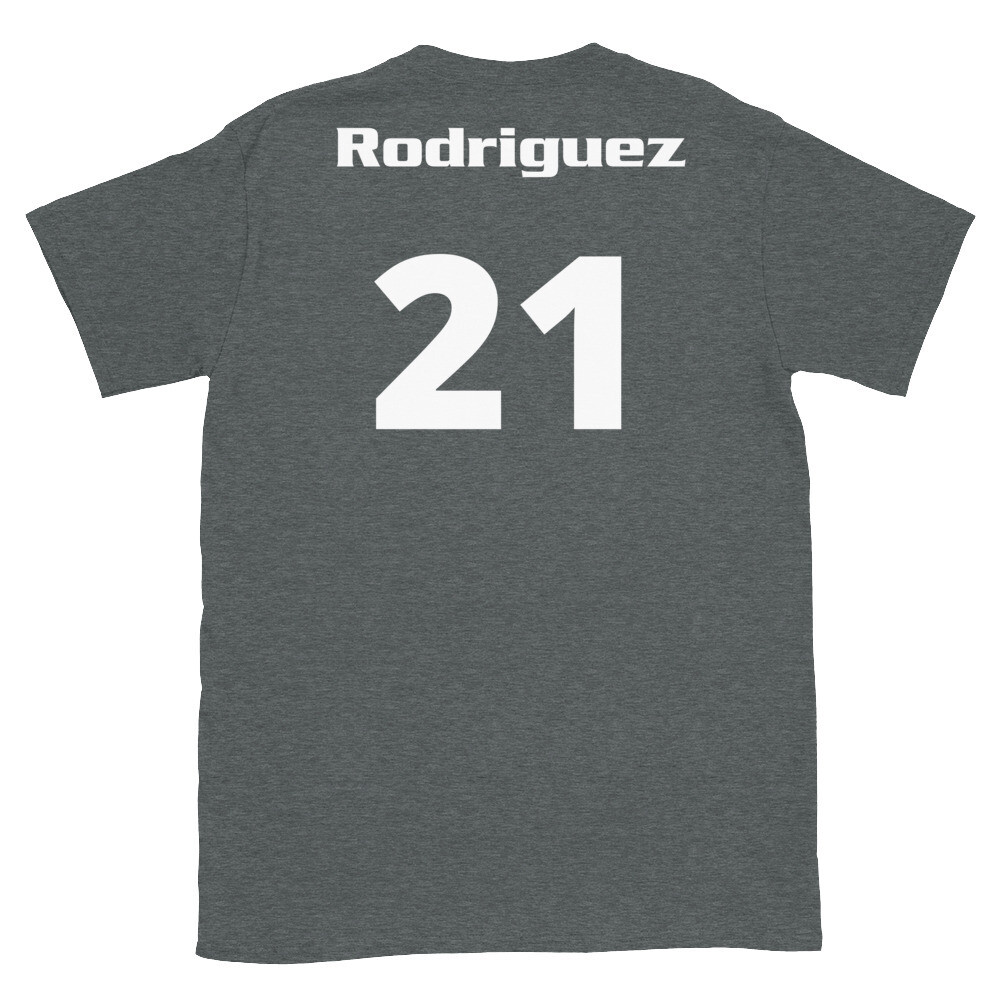TLU Softball Number 21 Rodriguez Short-Sleeve Unisex T-Shirt