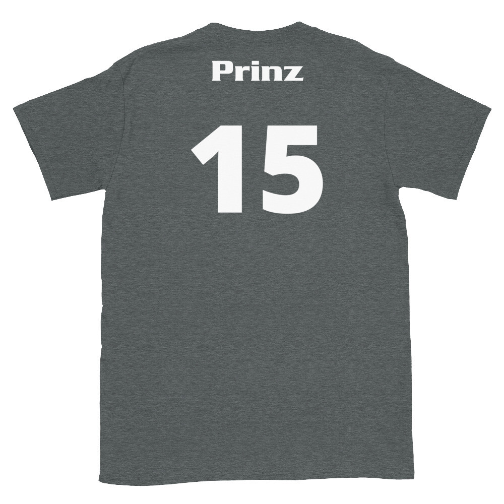 TLU Softball Number 15 Prinz Short-Sleeve Unisex T-Shirt
