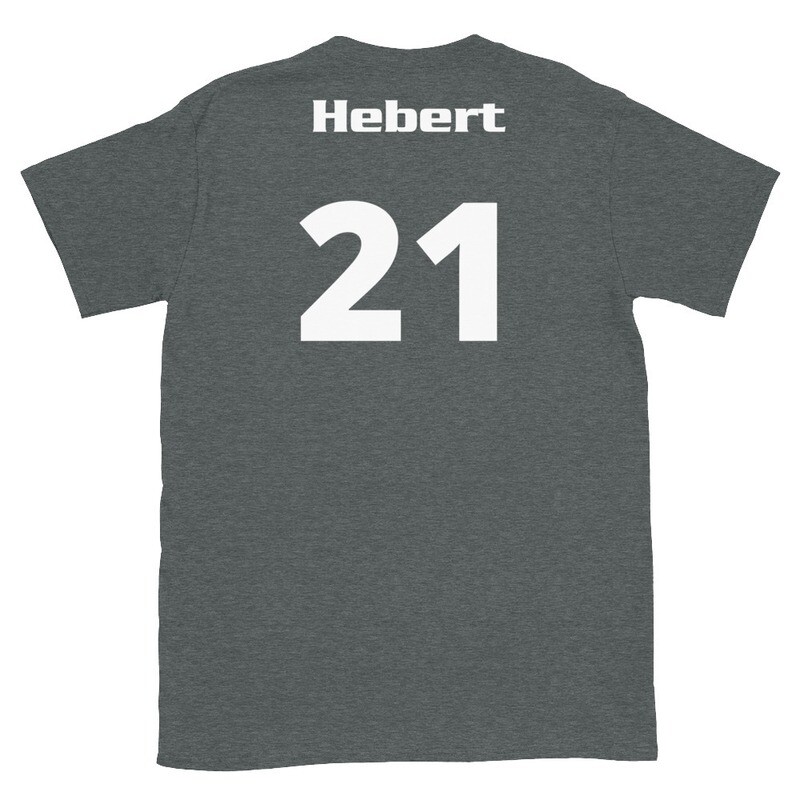 TLU Softball Number Hebert Short-Sleeve Unisex T-Shirt