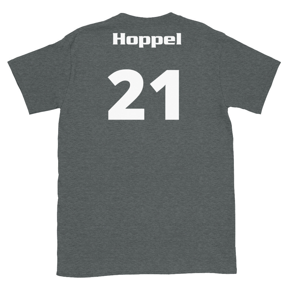 TLU Softball Number 21 Hopel Short-Sleeve Unisex T-Shirt