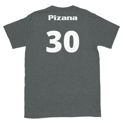 TLU Softball Number 30 Pizana Short-Sleeve Unisex T-Shirt