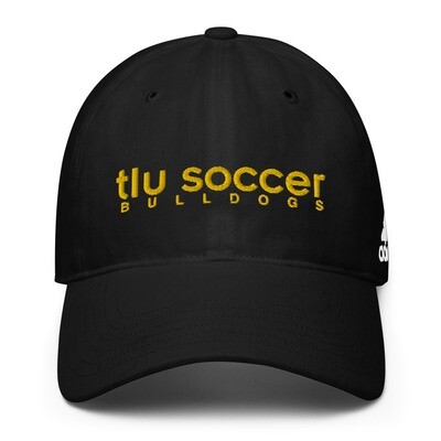 TLU Soccer Bulldogs Gold Performance Golf Cap