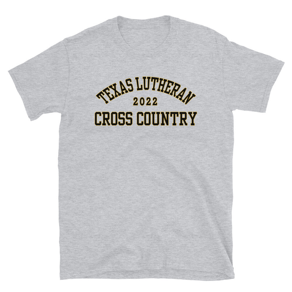 Texas Lutheran Cross Country 2022 Short-Sleeve Unisex T-Shirt