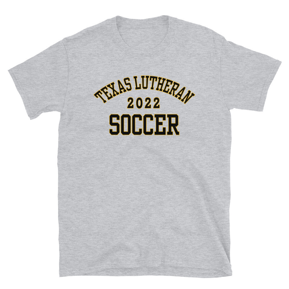 Texas Lutheran Soccer 2022 Short-Sleeve Unisex T-Shirt