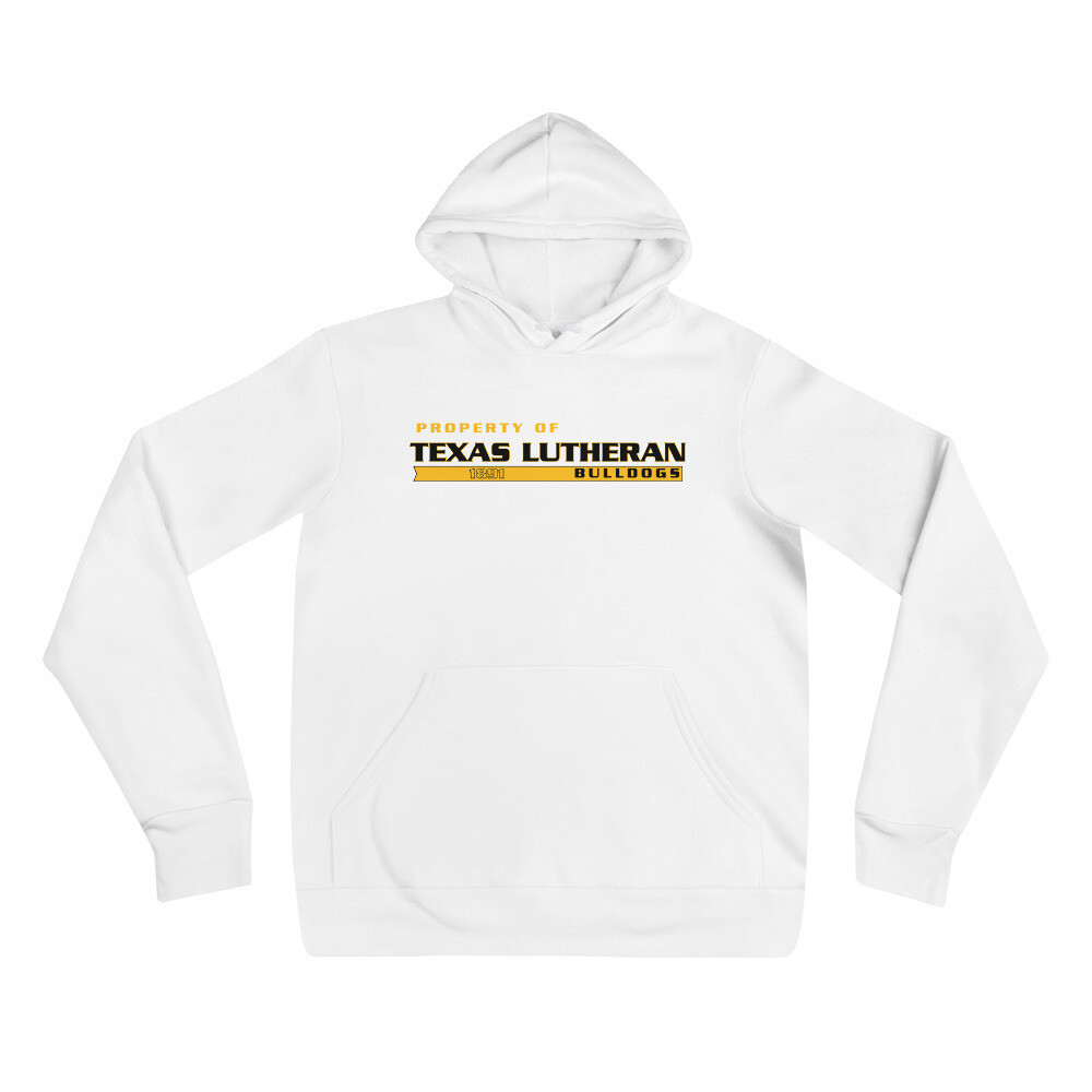 Unisex hoodie - TLU Athletics Property of
