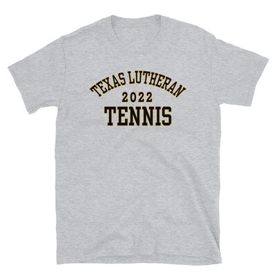 Texas Lutheran Tennis 2022 Short-Sleeve Unisex T-Shirt